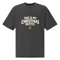 This Is My Christmas Outfit Oversized Tee